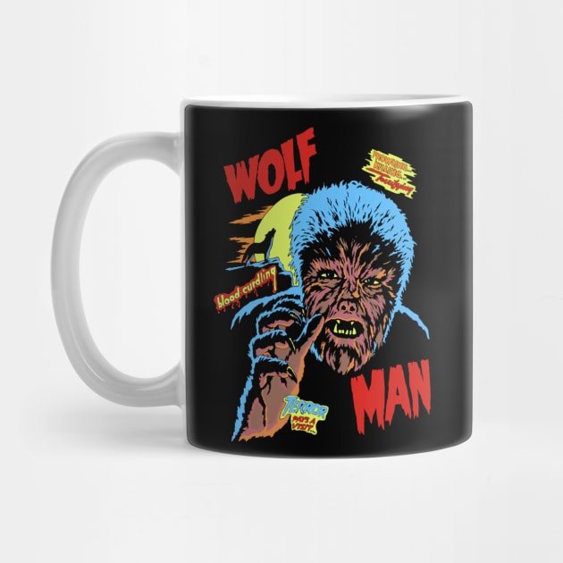 wolf man vintage movie by Brunocoffee.id